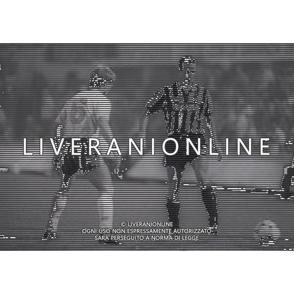 18-09-1985 MILANO -TRENTADUESIMI DI FINALE DI COPPA UEFA INTER SAN GALLO 5-1 NELLA FOTO LIAM BRADY AG ALDO LIVERANI SAS