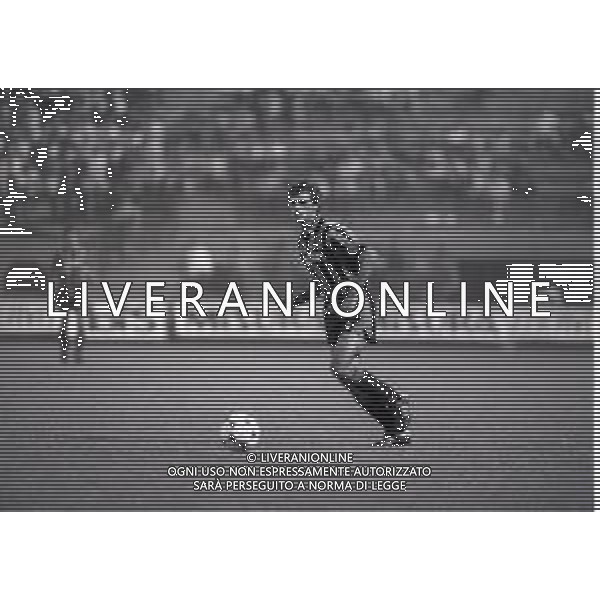 18-09-1985 MILANO -TRENTADUESIMI DI FINALE DI COPPA UEFA INTER SAN GALLO 5-1 NELLA FOTO ALESSANDRO ALTOBELLI AG ALDO LIVERANI SAS