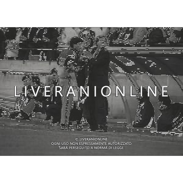 08-05-1991 MILANO- FINALE DI ANDATA DI COPPA UEFA INTER ROMA 2-0 NELLA FOTO INFORTUNIO ALDO SERENA AG ALDO LIVERANI SAS