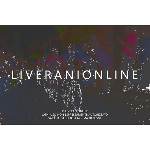 23-05-2019 Giro D\'italia; Tappa 12 Cuneo - Pinerolo; 2019, Uae - Emirates; Ulissi, Diego; Conti, Valerio; Pinerolo; ©SIROTTI / AGENZIA ALDO LIVERANI SAS
