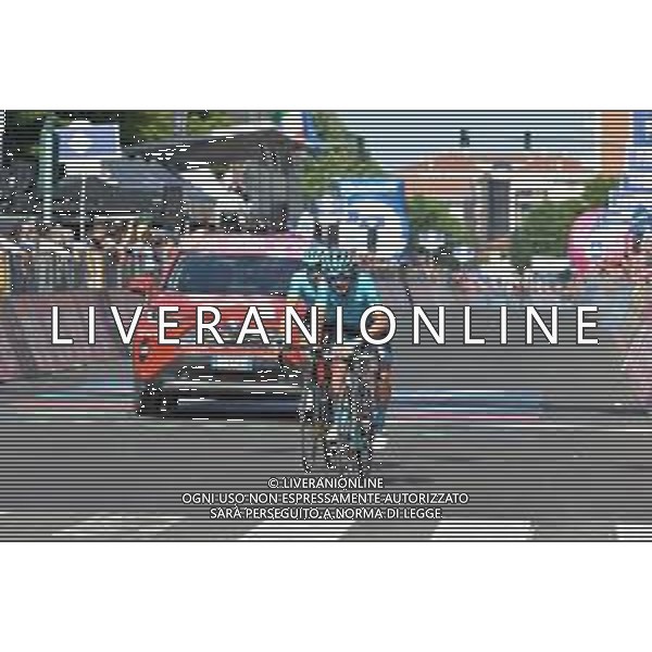 23-05-2019 Giro D\'italia; Tappa 12 Cuneo - Pinerolo; 2019, Astana; Boaro, Manuele; Cataldo, Dario; Pinerolo; ©SIROTTI / AGENZIA ALDO LIVERANI SAS