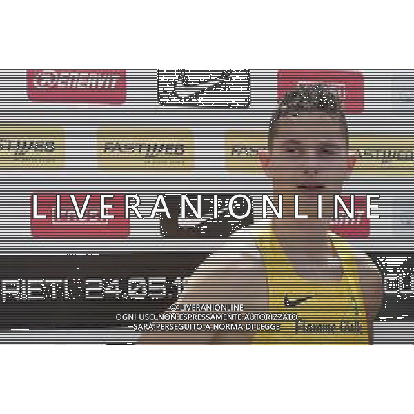 Rieti 24/05/2019 - Riunione Nazionale della Velocita\' FASTWEB CUP - nella foto: Filippo Tortu ©Claudio Zamagni/Agenzia Aldo Liverani s.a.s. Filippo Tortu during the Riunione Nazionale della Velocita\' at Stadio Raul Guidobaldi on May 24, 2019 in Rieti, Italy. Photo Credit by Claudio Zamagni/Aldo Liverani Photo Agency / AGENZIA ALDO LIVERANI SAS