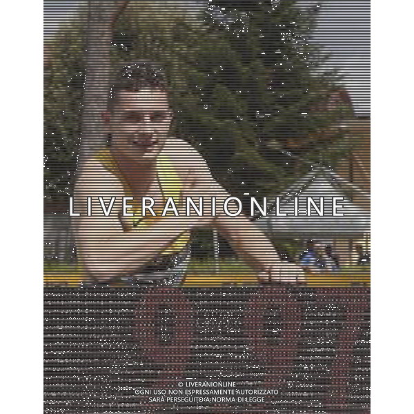 Rieti 24/05/2019 - Riunione Nazionale della Velocita\' FASTWEB CUP - nella foto: Filippo Tortu ©Claudio Zamagni/Agenzia Aldo Liverani s.a.s. Filippo Tortu during the Riunione Nazionale della Velocita\' at Stadio Raul Guidobaldi on May 24, 2019 in Rieti, Italy. Photo Credit by Claudio Zamagni/Aldo Liverani Photo Agency / AGENZIA ALDO LIVERANI SAS