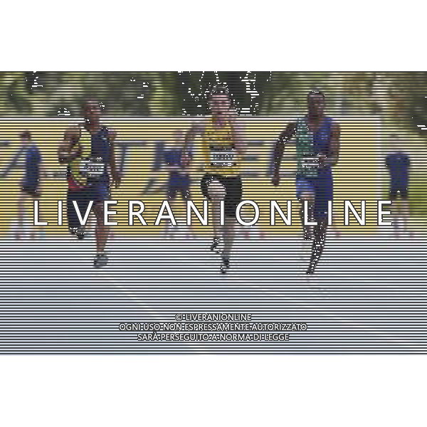 Rieti 24/05/2019 - Riunione Nazionale della Velocita\' FASTWEB CUP - nella foto: Filippo Tortu ©Claudio Zamagni/Agenzia Aldo Liverani s.a.s. Filippo Tortu during the Riunione Nazionale della Velocita\' at Stadio Raul Guidobaldi on May 24, 2019 in Rieti, Italy. Photo Credit by Claudio Zamagni/Aldo Liverani Photo Agency / AGENZIA ALDO LIVERANI SAS