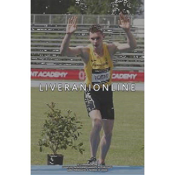 Rieti 24/05/2019 - Riunione Nazionale della Velocita\' FASTWEB CUP - nella foto: Filippo Tortu ©Claudio Zamagni/Agenzia Aldo Liverani s.a.s. Filippo Tortu during the Riunione Nazionale della Velocita\' at Stadio Raul Guidobaldi on May 24, 2019 in Rieti, Italy. Photo Credit by Claudio Zamagni/Aldo Liverani Photo Agency / AGENZIA ALDO LIVERANI SAS