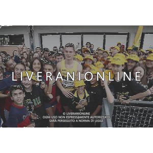 Rieti 24/05/2019 - Riunione Nazionale della Velocita\' FASTWEB CUP - nella foto: Filippo Tortu con dei piccoli tifosi ©Claudio Zamagni/Agenzia Aldo Liverani s.a.s. Filippo Tortu during the Riunione Nazionale della Velocita\' at Stadio Raul Guidobaldi on May 24, 2019 in Rieti, Italy. Photo Credit by Claudio Zamagni/Aldo Liverani Photo Agency / AGENZIA ALDO LIVERANI SAS