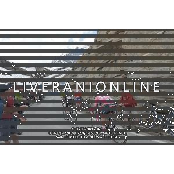 24-05-2019 Giro D\'italia; Tappa 13 Pinerolo - Ceresole Reale; 2019, Uae - Emirates; 2019, Mitchelton - Scott; Polanc, Jan; Yates, Simon; Ceresole Reale; ©SIROTTI / AGENZIA ALDO LIVERANI SAS