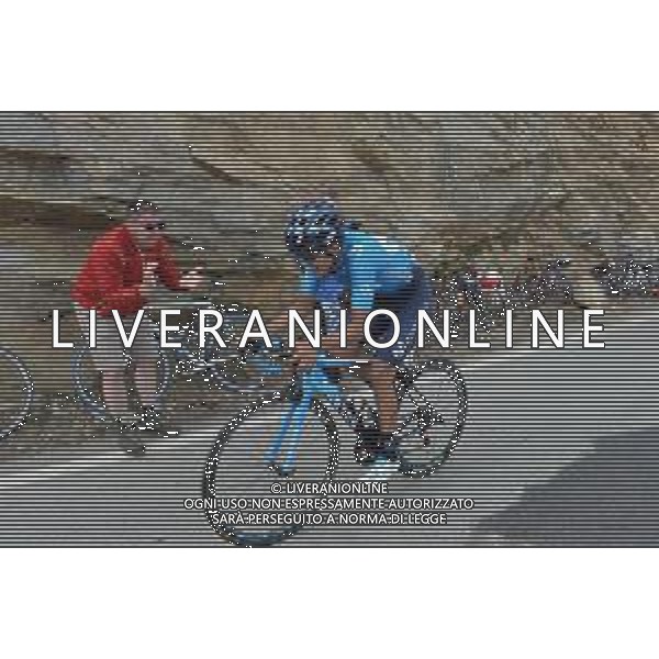 24-05-2019 Giro D\'italia; Tappa 13 Pinerolo - Ceresole Reale; 2019, Movistar; Carapaz Antonio, Richard Antonio; Ceresole Reale; ©SIROTTI / AGENZIA ALDO LIVERANI SAS