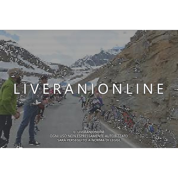 24-05-2019 Giro D\'italia; Tappa 13 Pinerolo - Ceresole Reale; 2019, Mitchelton - Scott; Nieve, Iturralde Mikel; Ceresole Reale; ©SIROTTI / AGENZIA ALDO LIVERANI SAS