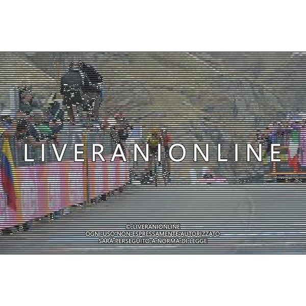 24-05-2019 Giro D\'italia; Tappa 13 Pinerolo - Ceresole Reale; 2019, Jumbo - Visma; 2019, Bahrain - Merida; Roglic, Primoz; Nibali, Vincenzo; Ceresole Reale; FOTO STEFANO SIROTTI-AG ALDO LIVERANI SAS