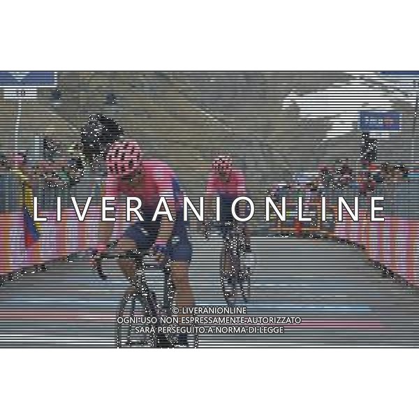 24-05-2019 Giro D\'italia; Tappa 13 Pinerolo - Ceresole Reale; 2019, Ef Education - First; Kangert, Tanel; Dombrowski, Joseph Lloyd; Ceresole Reale; FOTO STEFANO SIROTTI-AG ALDO LIVERANI SAS