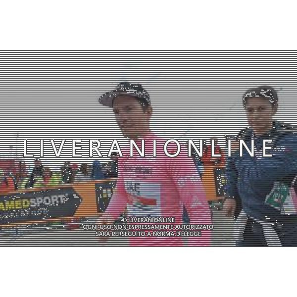 24-05-2019 Giro D\'italia; Tappa 13 Pinerolo - Ceresole Reale; 2019, Uae - Emirates; Polanc, Jan; Appiani, Andrea; Ceresole Reale; FOTO STEFANO SIROTTI-AG ALDO LIVERANI SAS
