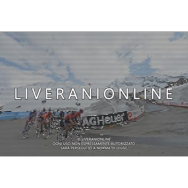 24-05-2019 Giro D\'italia; Tappa 13 Pinerolo - Ceresole Reale; 2019, Bahrain - Merida; Agnoli, Valerio; Bole, Grega; Ceresole Reale; FOTO STEFANO SIROTTI-AG ALDO LIVERANI SAS