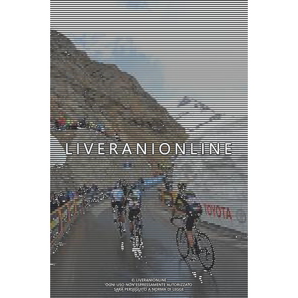 24-05-2019 Giro D\'italia; Tappa 13 Pinerolo - Ceresole Reale; 2019, Mitchelton - Scott; Chaves Rubio, Johan Estaban; Jensen, Christopher Juul; Ceresole Reale; FOTO STEFANO SIROTTI-AG ALDO LIVERANI SAS