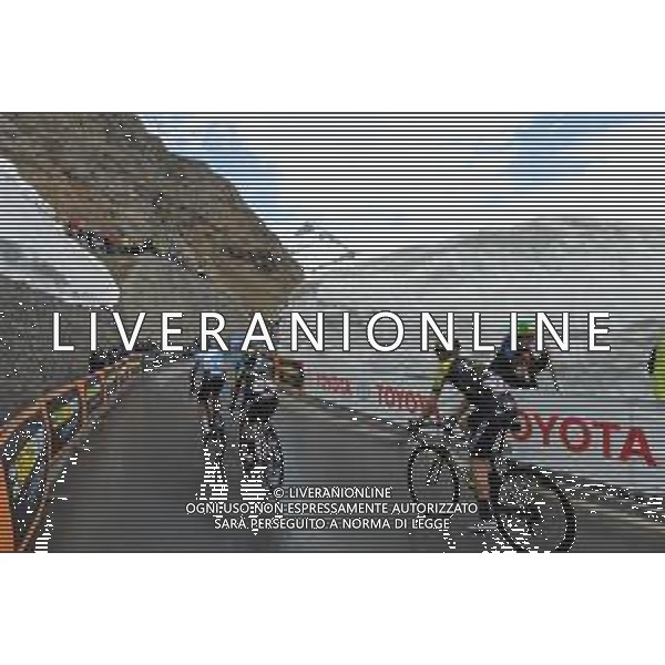 24-05-2019 Giro D\'italia; Tappa 13 Pinerolo - Ceresole Reale; 2019, Mitchelton - Scott; Chaves Rubio, Johan Estaban; Jensen, Christopher Juul; Ceresole Reale; FOTO STEFANO SIROTTI-AG ALDO LIVERANI SAS