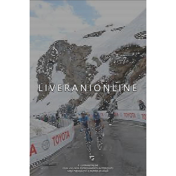 24-05-2019 Giro D\'italia; Tappa 13 Pinerolo - Ceresole Reale; 2019, Movistar; 2019, Israel Cycling Academy; Rojas, Joaquin Gil Jose; Plaza, Ruben; Ceresole Reale; FOTO STEFANO SIROTTI-AG ALDO LIVERANI SAS