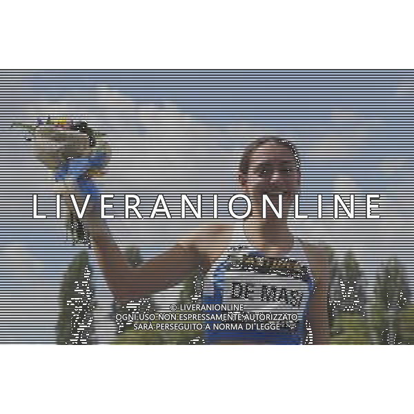 Rieti 24/05/2019 - Riunione Nazionale della Velocita\' FASTWEB CUP - nella foto: DE MASI Arianna ©Claudio Zamagni/Agenzia Aldo Liverani s.a.s. DE MASI Arianna during the Riunione Nazionale della Velocita\' at Stadio Raul Guidobaldi on May 24, 2019 in Rieti, Italy. Photo Credit by Claudio Zamagni/Aldo Liverani Photo Agency