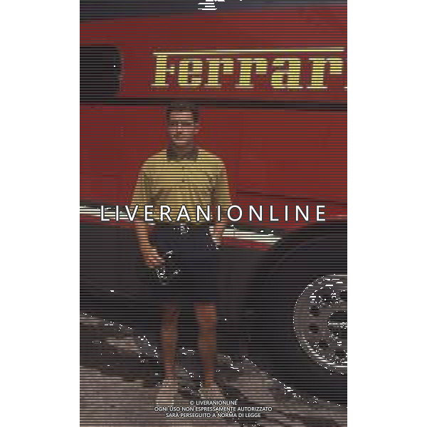 RETROSPETTIVA GIANNI MORBIDELLI PILOTA F1 NELLA FOTO GIANNI MORBIDELLI NELL\'ANNO 1990 AG ALDO LIVERANI SAS