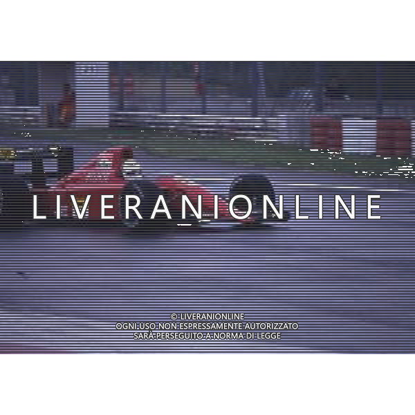 RETROSPETTIVA GIANNI MORBIDELLI PILOTA F1 NELLA FOTO GIANNI MORBIDELLI NELL\'ANNO 1990 AG ALDO LIVERANI SAS
