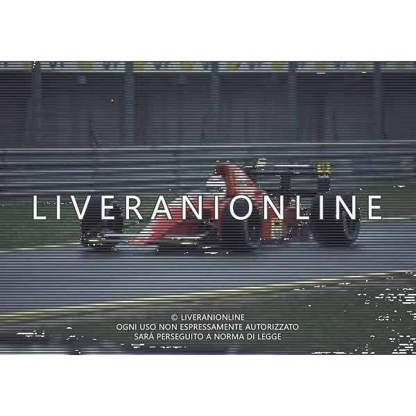 RETROSPETTIVA GIANNI MORBIDELLI PILOTA F1 NELLA FOTO GIANNI MORBIDELLI NELL\'ANNO 1990 AG ALDO LIVERANI SAS