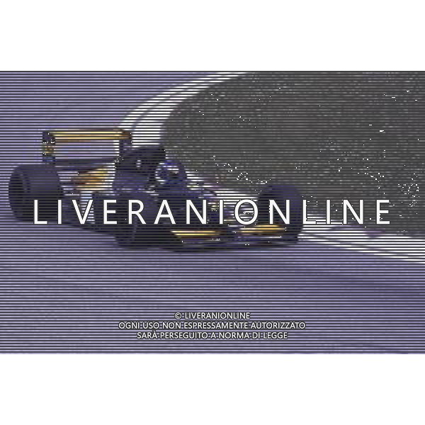 RETROSPETTIVA GIANNI MORBIDELLI PILOTA F1 NELLA FOTO GIANNI MORBIDELLI NELL\'ANNO 1991 AG ALDO LIVERANI SAS
