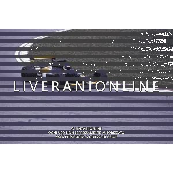 RETROSPETTIVA GIANNI MORBIDELLI PILOTA F1 NELLA FOTO GIANNI MORBIDELLI NELL\'ANNO 1991 AG ALDO LIVERANI SAS