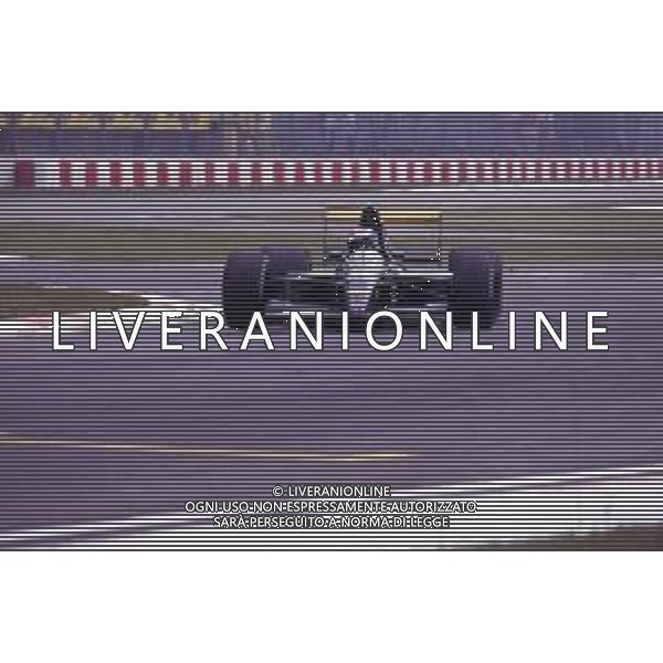 RETROSPETTIVA GIANNI MORBIDELLI PILOTA F1 NELLA FOTO GIANNI MORBIDELLI NELL\'ANNO 1991 AG ALDO LIVERANI SAS