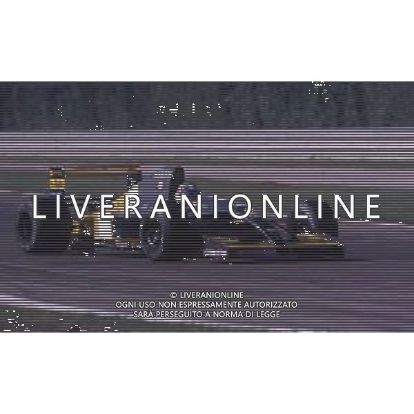 RETROSPETTIVA GIANNI MORBIDELLI PILOTA F1 NELLA FOTO GIANNI MORBIDELLI NELL\'ANNO 1992 AG ALDO LIVERANI SAS