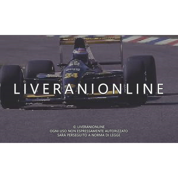 RETROSPETTIVA GIANNI MORBIDELLI PILOTA F1 NELLA FOTO GIANNI MORBIDELLI NELL\'ANNO 1992 AG ALDO LIVERANI SAS