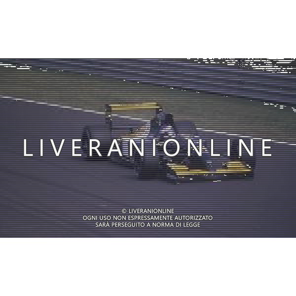 RETROSPETTIVA GIANNI MORBIDELLI PILOTA F1 NELLA FOTO GIANNI MORBIDELLI NELL\'ANNO 1992 AG ALDO LIVERANI SAS