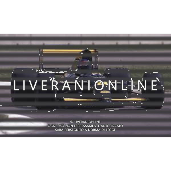 RETROSPETTIVA GIANNI MORBIDELLI PILOTA F1 NELLA FOTO GIANNI MORBIDELLI NELL\'ANNO 1992 AG ALDO LIVERANI SAS
