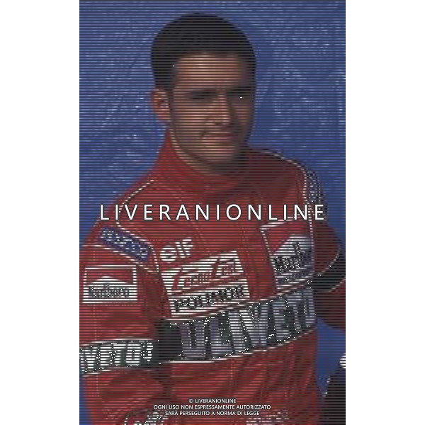 RETROSPETTIVA GIANNI MORBIDELLI PILOTA F1 NELLA FOTO GIANNI MORBIDELLI NELL\'ANNO 1994 AG ALDO LIVERANI SAS