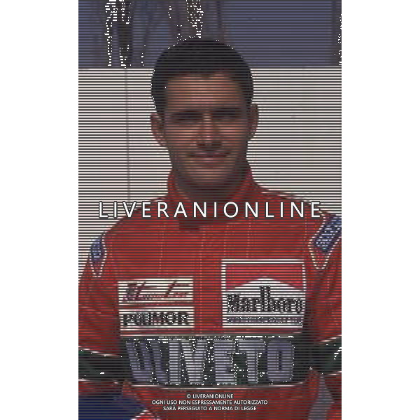 RETROSPETTIVA GIANNI MORBIDELLI PILOTA F1 NELLA FOTO GIANNI MORBIDELLI NELL\'ANNO 1994 AG ALDO LIVERANI SAS