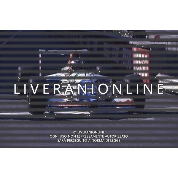 RETROSPETTIVA GIANNI MORBIDELLI PILOTA F1 NELLA FOTO GIANNI MORBIDELLI NELL\'ANNO 1994 AG ALDO LIVERANI SAS