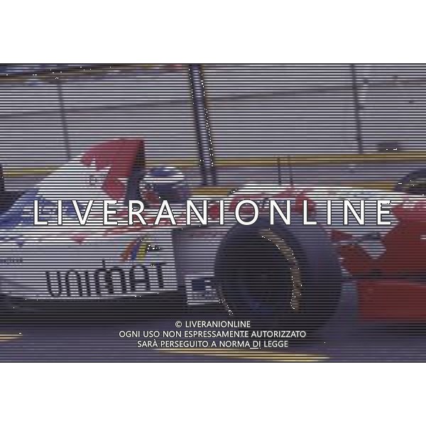 RETROSPETTIVA GIANNI MORBIDELLI PILOTA F1 NELLA FOTO GIANNI MORBIDELLI NELL\'ANNO 1995 AG ALDO LIVERANI SAS