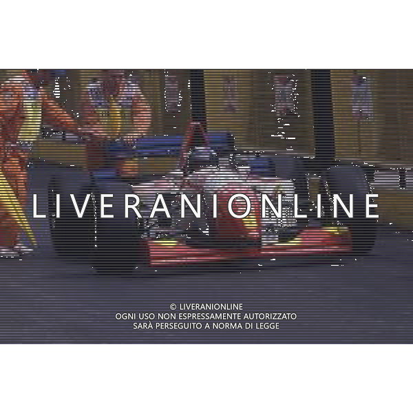 RETROSPETTIVA GIANNI MORBIDELLI PILOTA F1 NELLA FOTO GIANNI MORBIDELLI NELL\'ANNO 1995 AG ALDO LIVERANI SAS