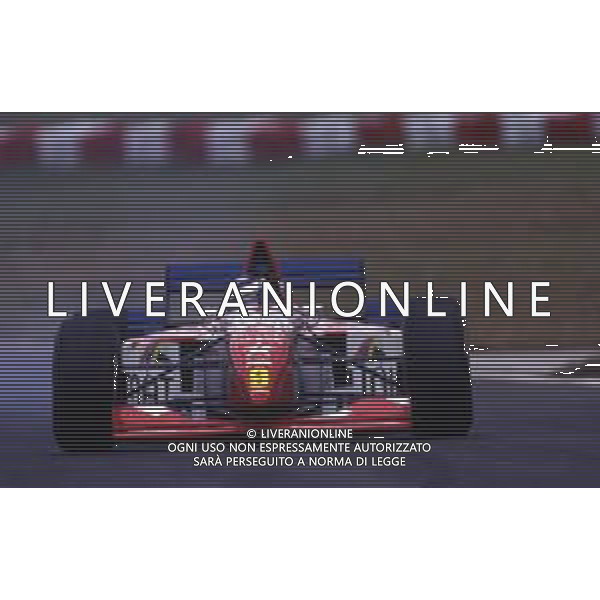 RETROSPETTIVA GIANNI MORBIDELLI PILOTA F1 NELLA FOTO GIANNI MORBIDELLI NELL\'ANNO 1995 AG ALDO LIVERANI SAS