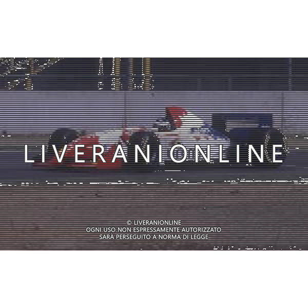 RETROSPETTIVA GIANNI MORBIDELLI PILOTA F1 NELLA FOTO GIANNI MORBIDELLI NELL\'ANNO 1995 AG ALDO LIVERANI SAS