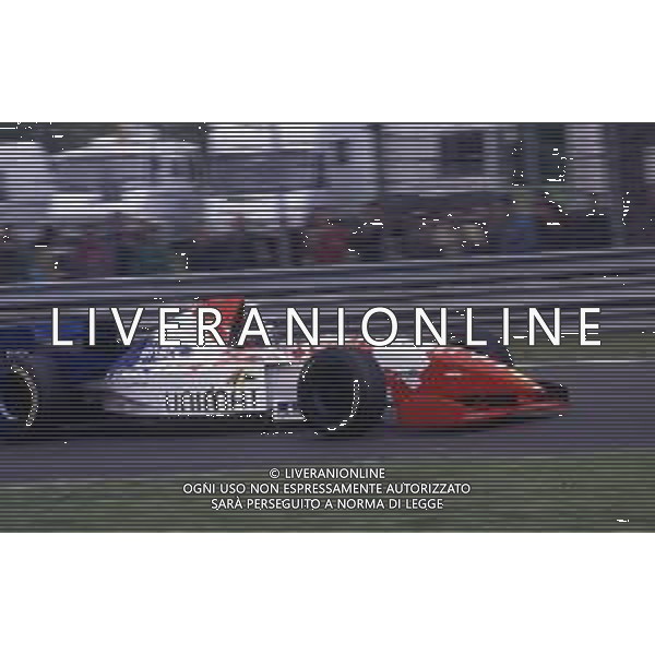 RETROSPETTIVA GIANNI MORBIDELLI PILOTA F1 NELLA FOTO GIANNI MORBIDELLI NELL\'ANNO 1995 AG ALDO LIVERANI SAS
