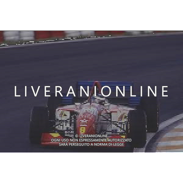 RETROSPETTIVA GIANNI MORBIDELLI PILOTA F1 NELLA FOTO GIANNI MORBIDELLI NELL\'ANNO 1995 AG ALDO LIVERANI SAS