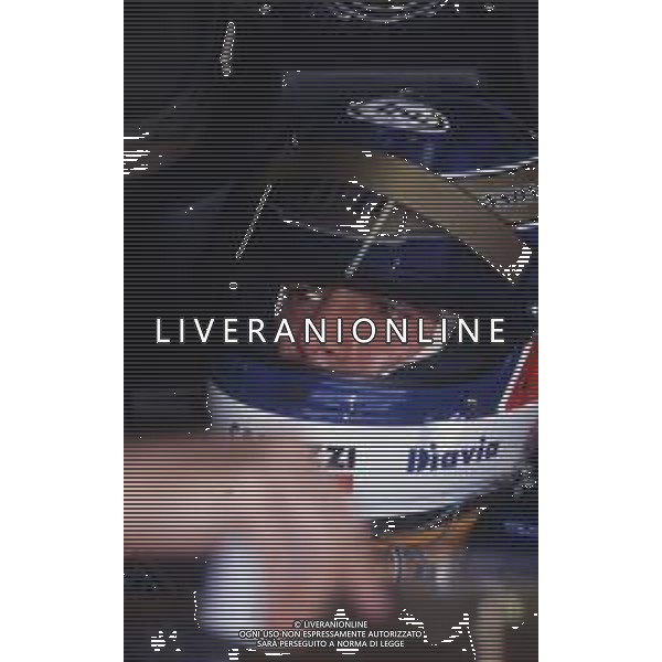 RETROSPETTIVA GIANNI MORBIDELLI PILOTA F1 NELLA FOTO GIANNI MORBIDELLI NELL\'ANNO 1996 AG ALDO LIVERANI SAS