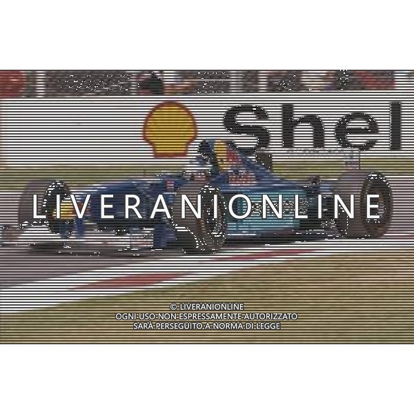 RETROSPETTIVA GIANNI MORBIDELLI PILOTA F1 NELLA FOTO GIANNI MORBIDELLI NELL\'ANNO 1997 AG ALDO LIVERANI SAS