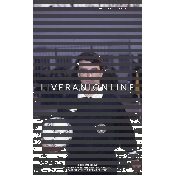 RETROSPETTIVA CARDONA MARCELLO ARBITRO CALCIO NELLA FOTO L\'ARBITRO CARDONA MARCELLO AG ALDO LIVERANI SAS