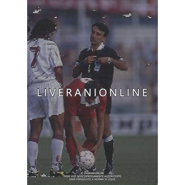 RETROSPETTIVA CARDONA MARCELLO ARBITRO CALCIO NELLA FOTO L\'ARBITRO CARDONA MARCELLO AG ALDO LIVERANI SAS