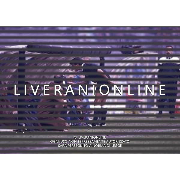 RETROSPETTIVA CARDONA MARCELLO ARBITRO CALCIO NELLA FOTO L\'ARBITRO CARDONA MARCELLO AG ALDO LIVERANI SAS