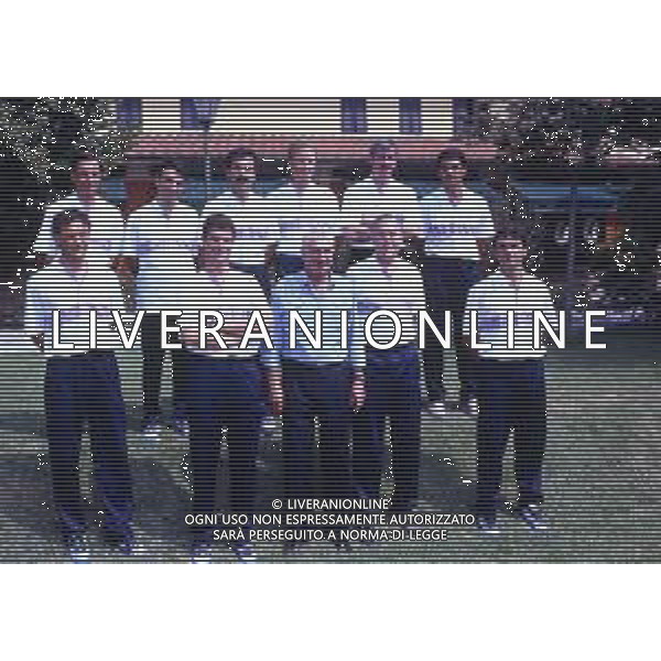 RETROSPETTIVA CARDONA MARCELLO ARBITRO CALCIO NELLA FOTO L\'ARBITRO CARDONA MARCELLO AG ALDO LIVERANI SAS