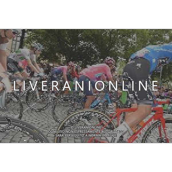 26-05-2019 Giro D\'italia; Tappa 15 Ivrea - Como; 2019, Movistar; Carapaz Antonio, Richard Antonio; Ivrea; ©SIROTTI / AGENZIA ALDO LIVERANI SAS