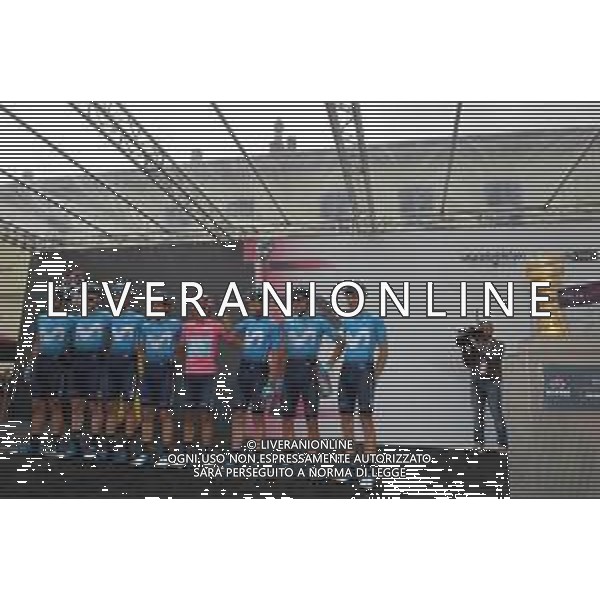 26-05-2019 Giro D\'italia; Tappa 15 Ivrea - Como; 2019, Movistar; Carapaz Antonio, Richard Antonio; Ivrea; ©SIROTTI / AGENZIA ALDO LIVERANI SAS