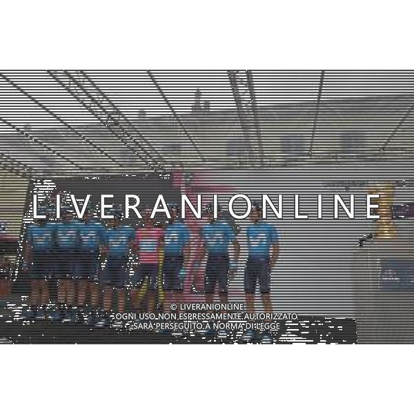 26-05-2019 Giro D\'italia; Tappa 15 Ivrea - Como; 2019, Movistar; Carapaz Antonio, Richard Antonio; Ivrea; ©SIROTTI / AGENZIA ALDO LIVERANI SAS