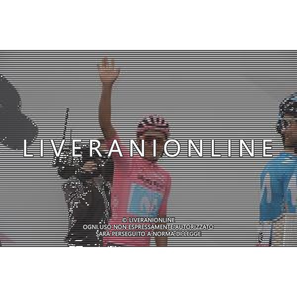 26-05-2019 Giro D\'italia; Tappa 15 Ivrea - Como; 2019, Movistar; Carapaz Antonio, Richard Antonio; Ivrea; ©SIROTTI / AGENZIA ALDO LIVERANI SAS